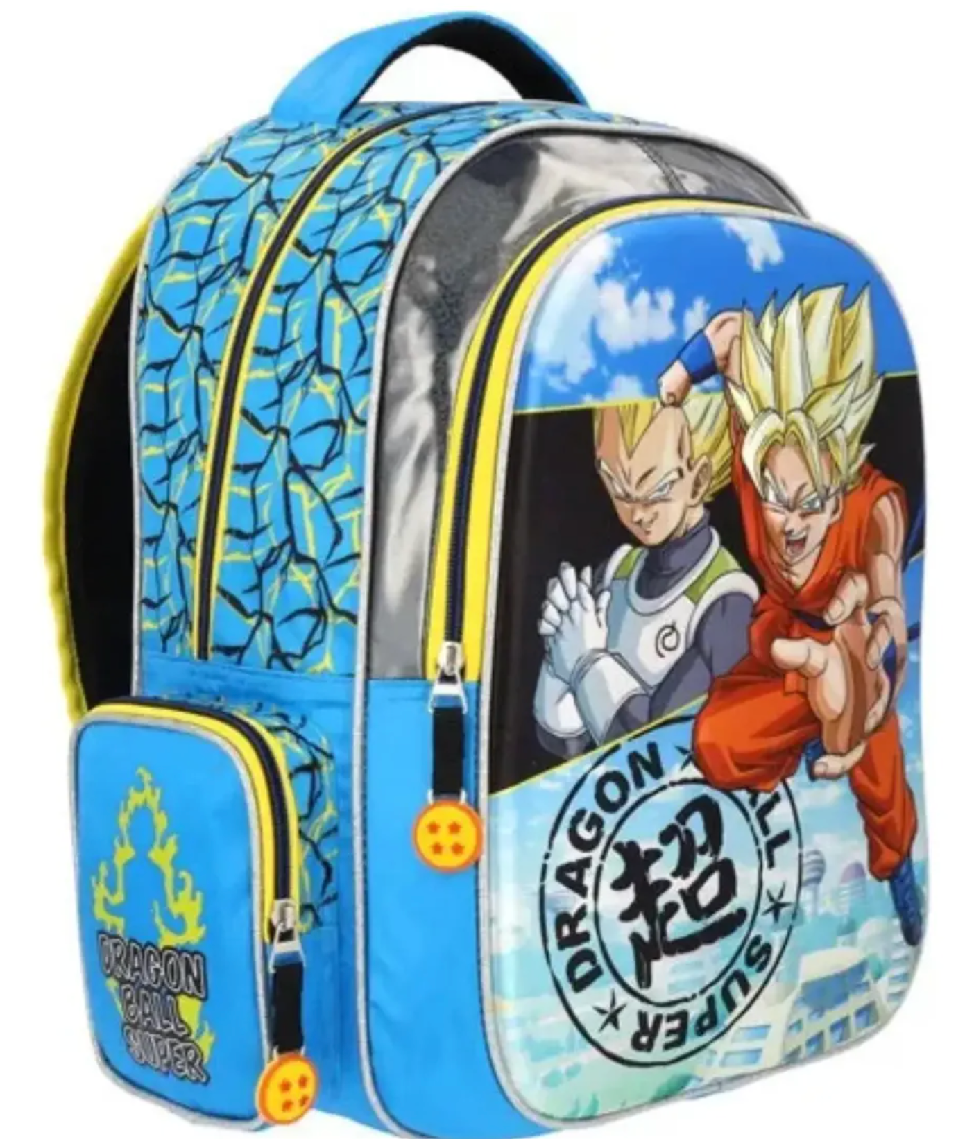 Mochila Dragon Ball Super Infantil Sayayin