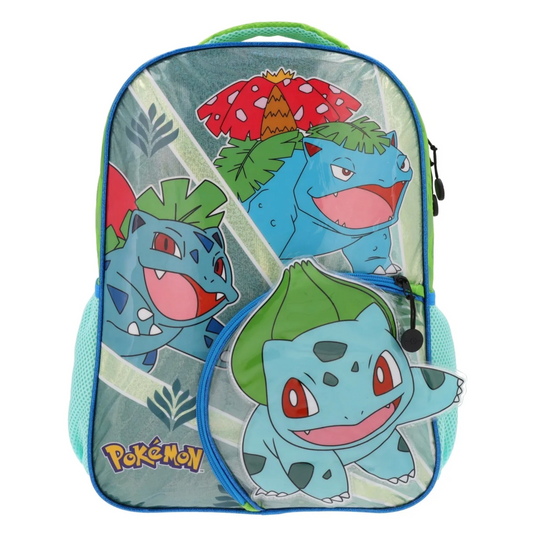 Mochila Pokemon Infantil Bulbasaur