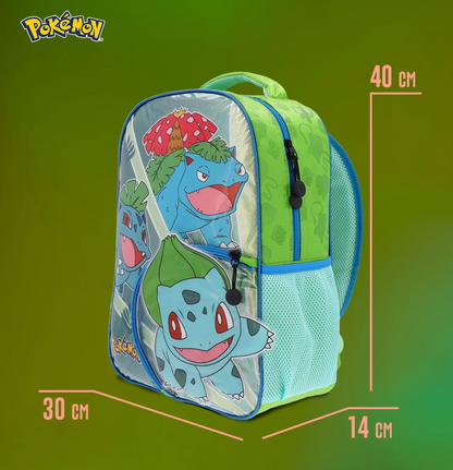 Mochila Pokemon Infantil Bulbasaur