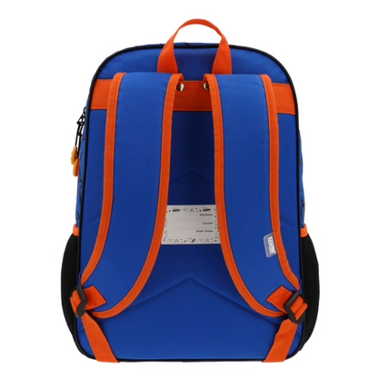 Mochila Escolar Niño Goku Vegeta Azul Dragon Ball Súper
