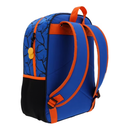 Mochila Escolar Niño Goku Vegeta Azul Dragon Ball Súper