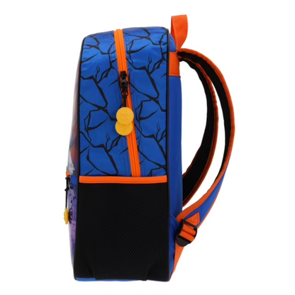 Mochila Escolar Niño Goku Vegeta Azul Dragon Ball Súper