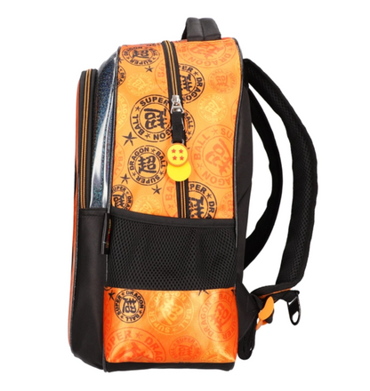Mochila Dragon Ball Super Infantil Naranja