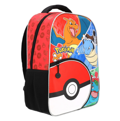 Mochila Escolar Pokemon Legado de Kanto