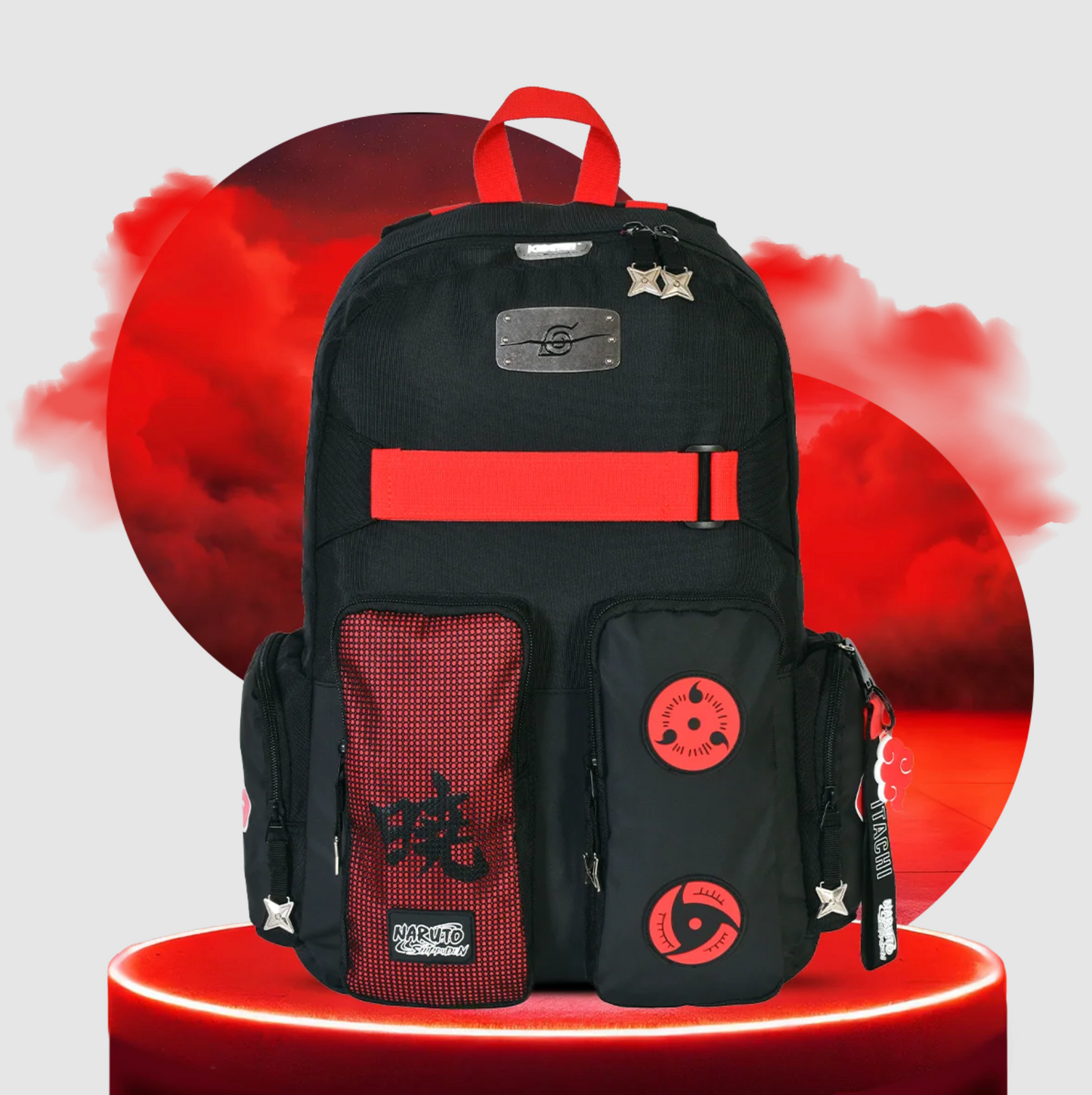 Mochila Naruto Itachi Para Laptop Edición Especial