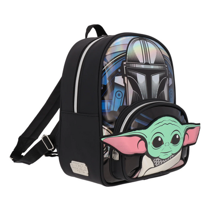 Mochila Pequeña Star Wars Mandalorian y Grogu