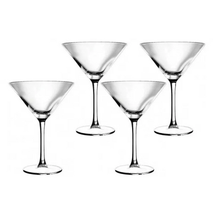 Set 4 Copas Martini Glasso