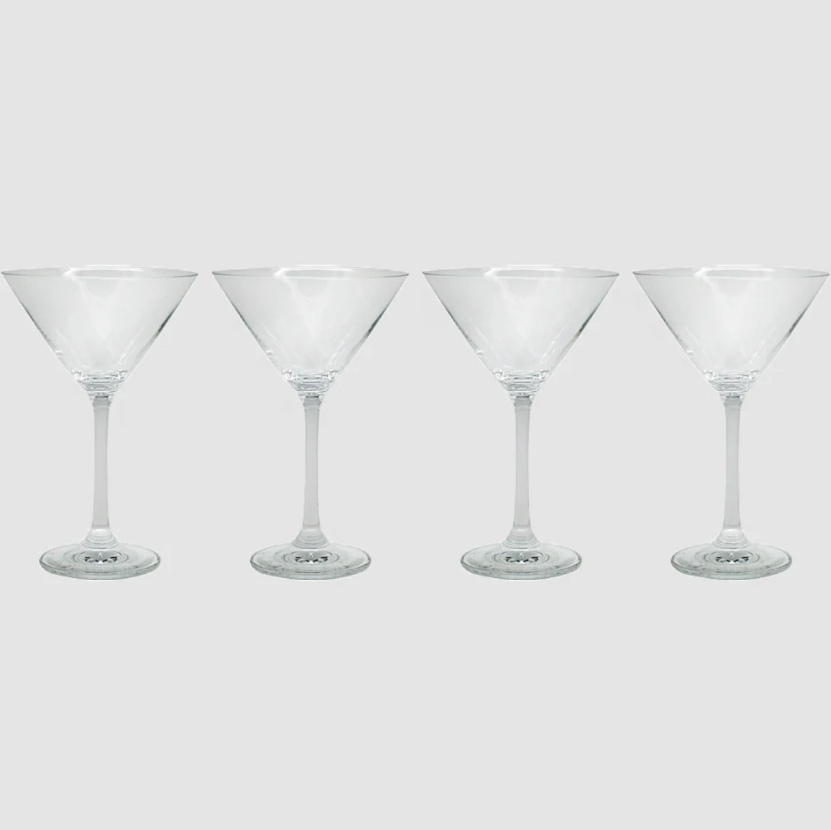Set 4 Copas Martini Glasso