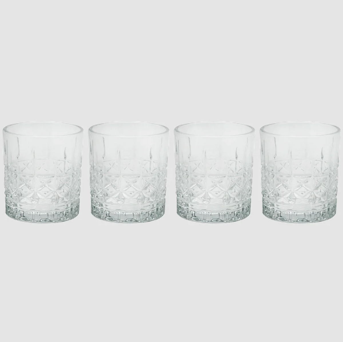 Set 4 Vasos Whisky Vintage Glasso