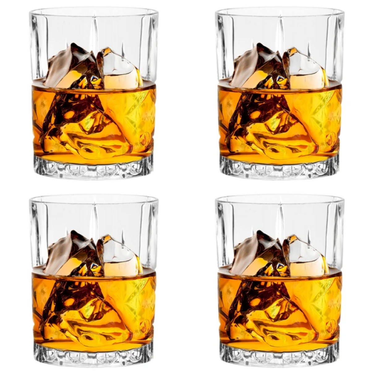 Set 4 Vasos Whisky Vintage Glasso