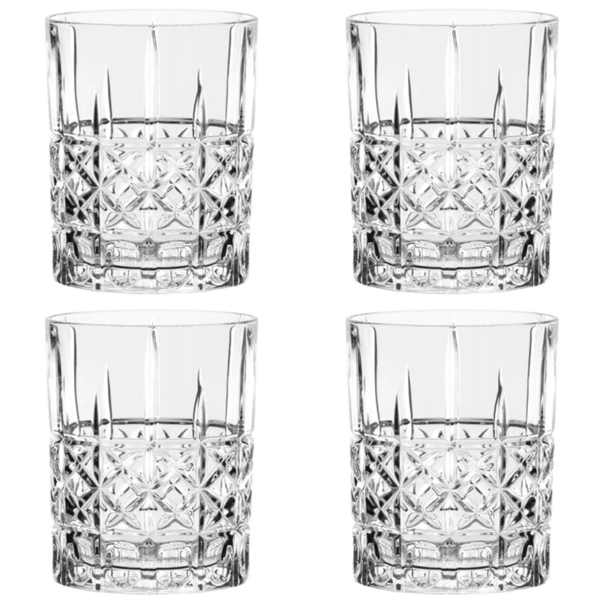 Set 4 Vasos Whisky Vintage Glasso