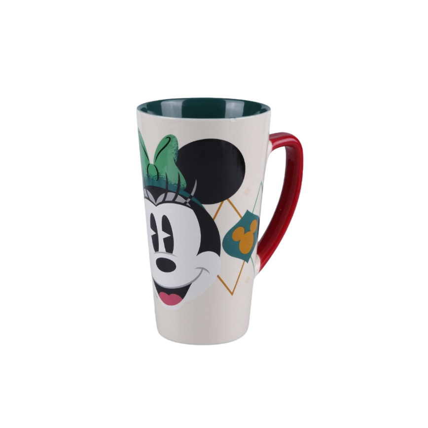 Tazon Latte  580ml Navidad Disney Classic Minnie Mouse
