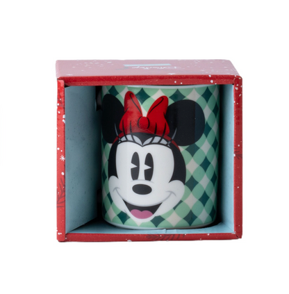 Tazon Pine Hanlde 410ml Navidad Disney Classic Minnie Mouse