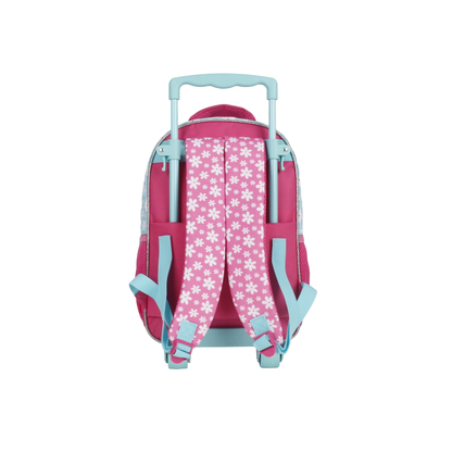 Mochila Infantil con Ruedas 15" Minnie Turquesa