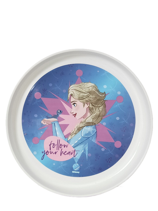 Plato Melamina Antideslizante Frozen