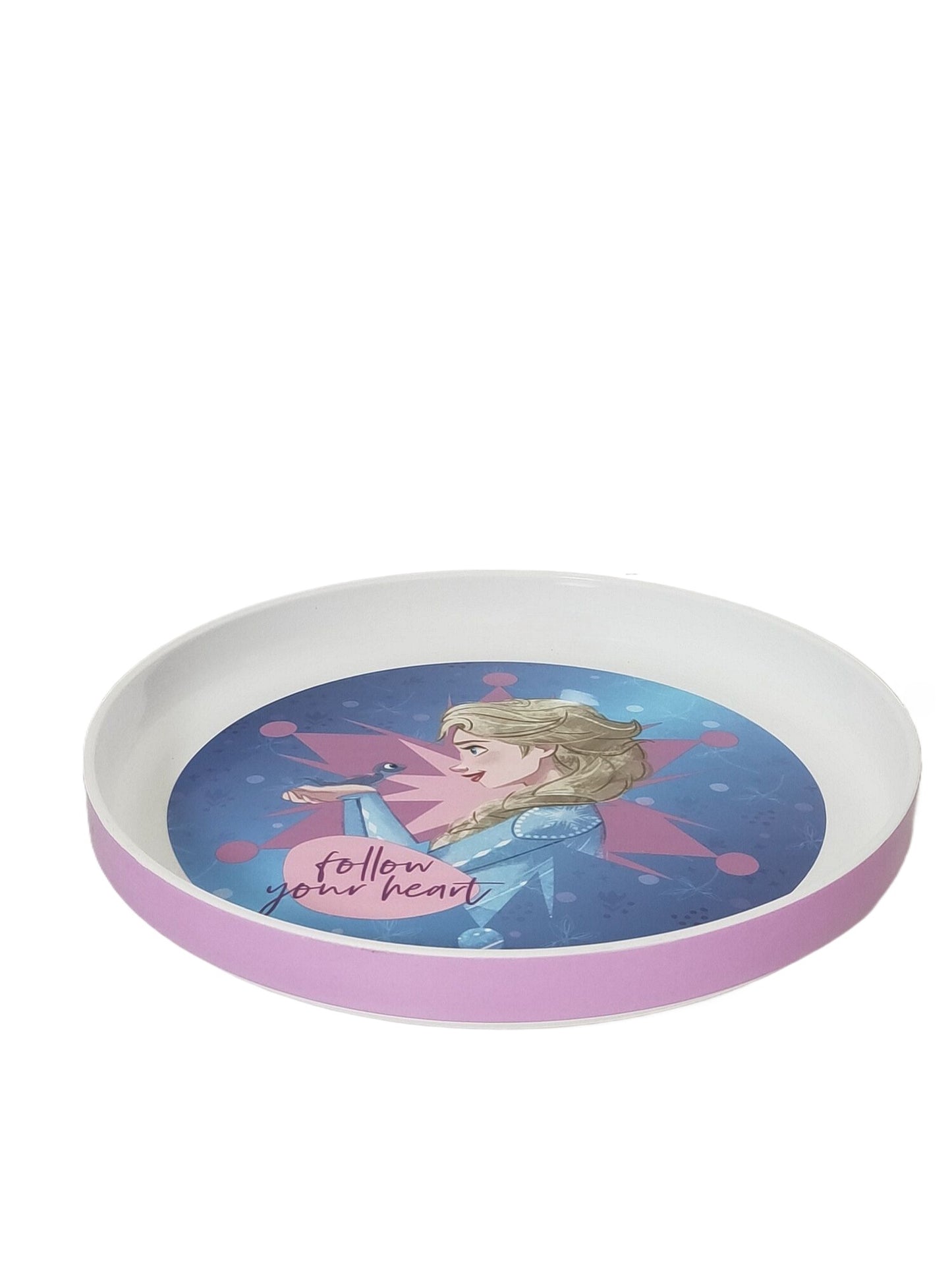 Plato Melamina Antideslizante Frozen