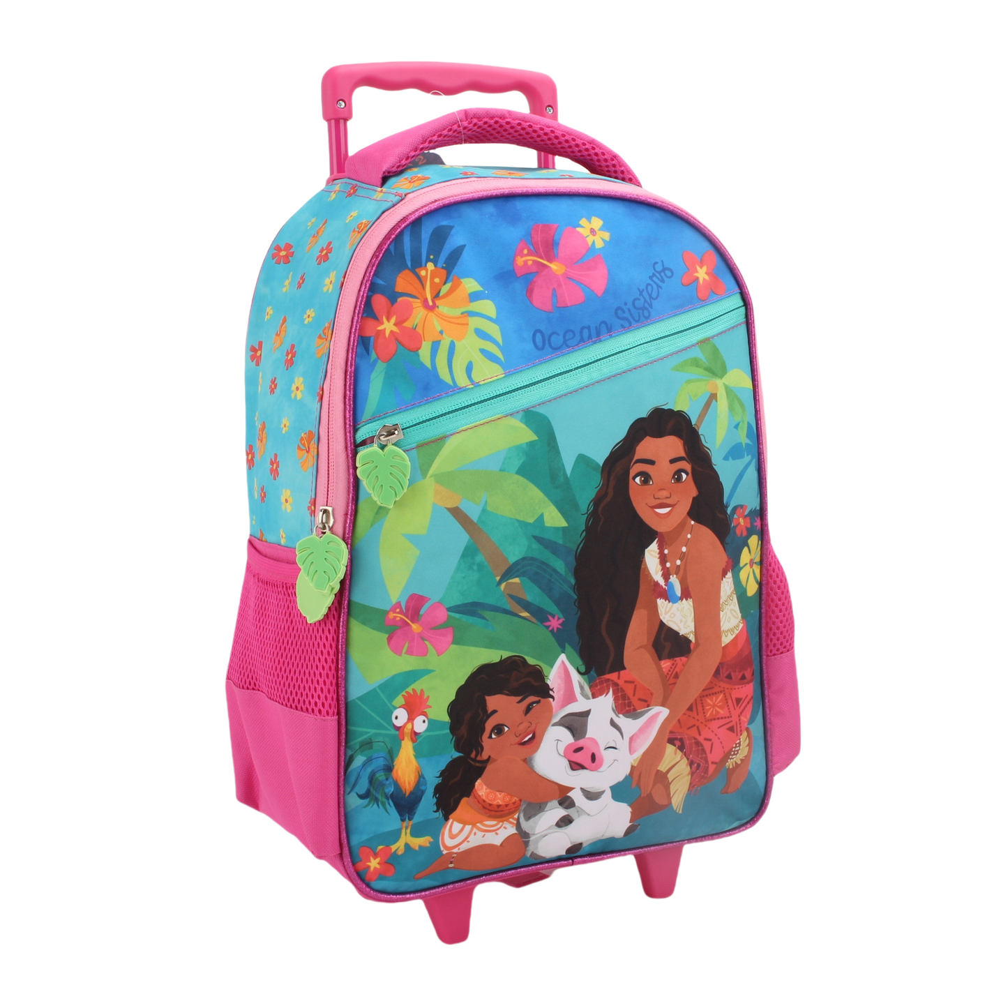 Set Promo con Ruedas Mochila + lonchera + Estuche Moana