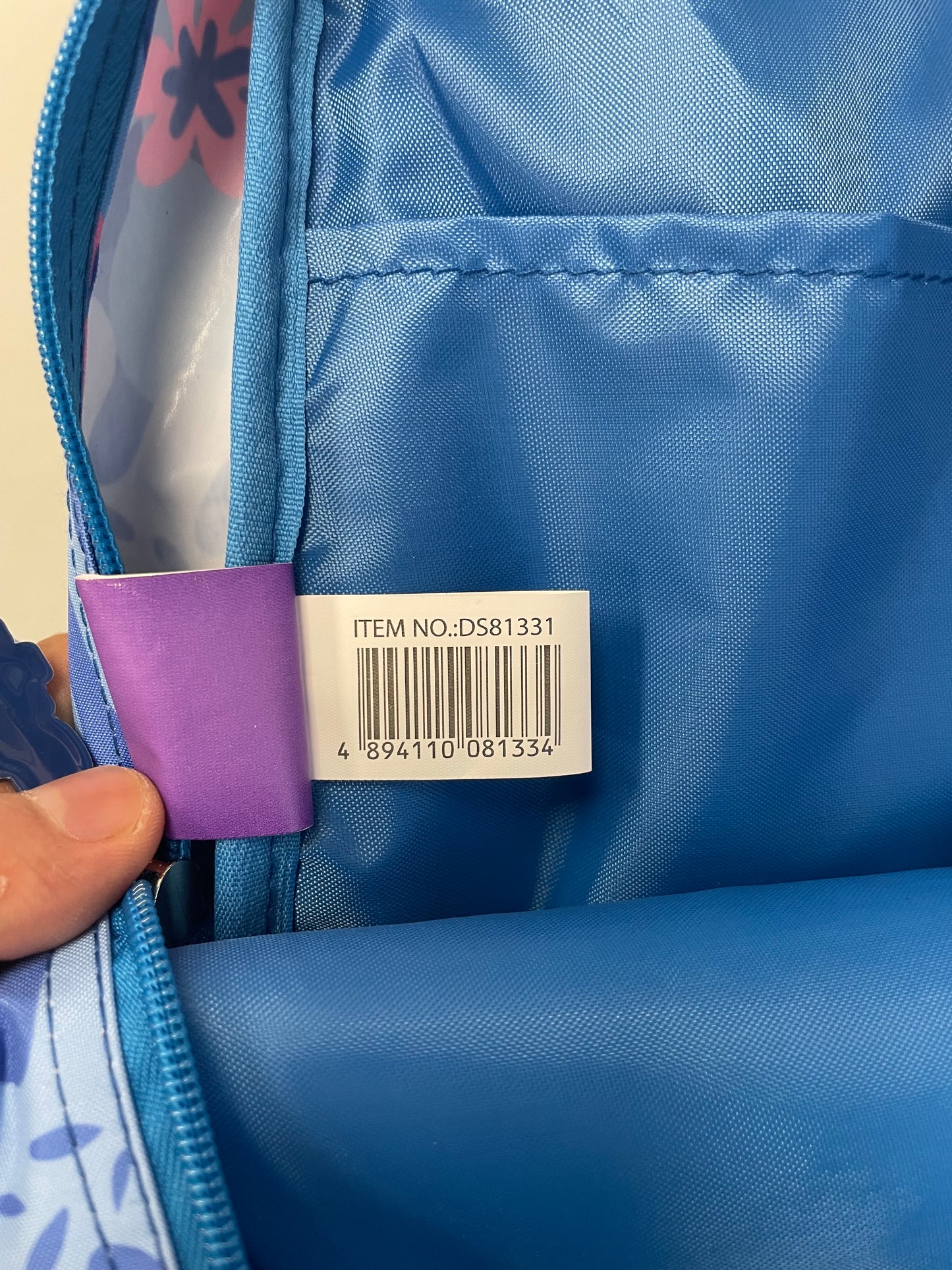 Mochila con Capucha Stitch