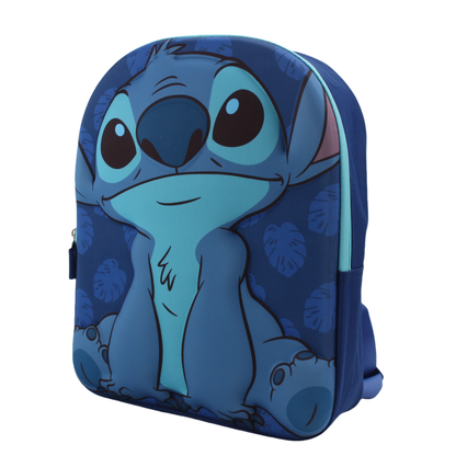 Mochila Infantil Face 3D Stitch