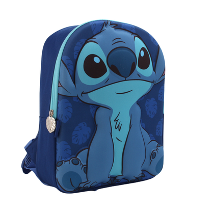 Mochila Infantil Face 3D Stitch