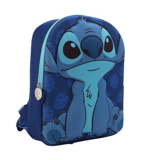 Mochila Infantil Face 3D Stitch