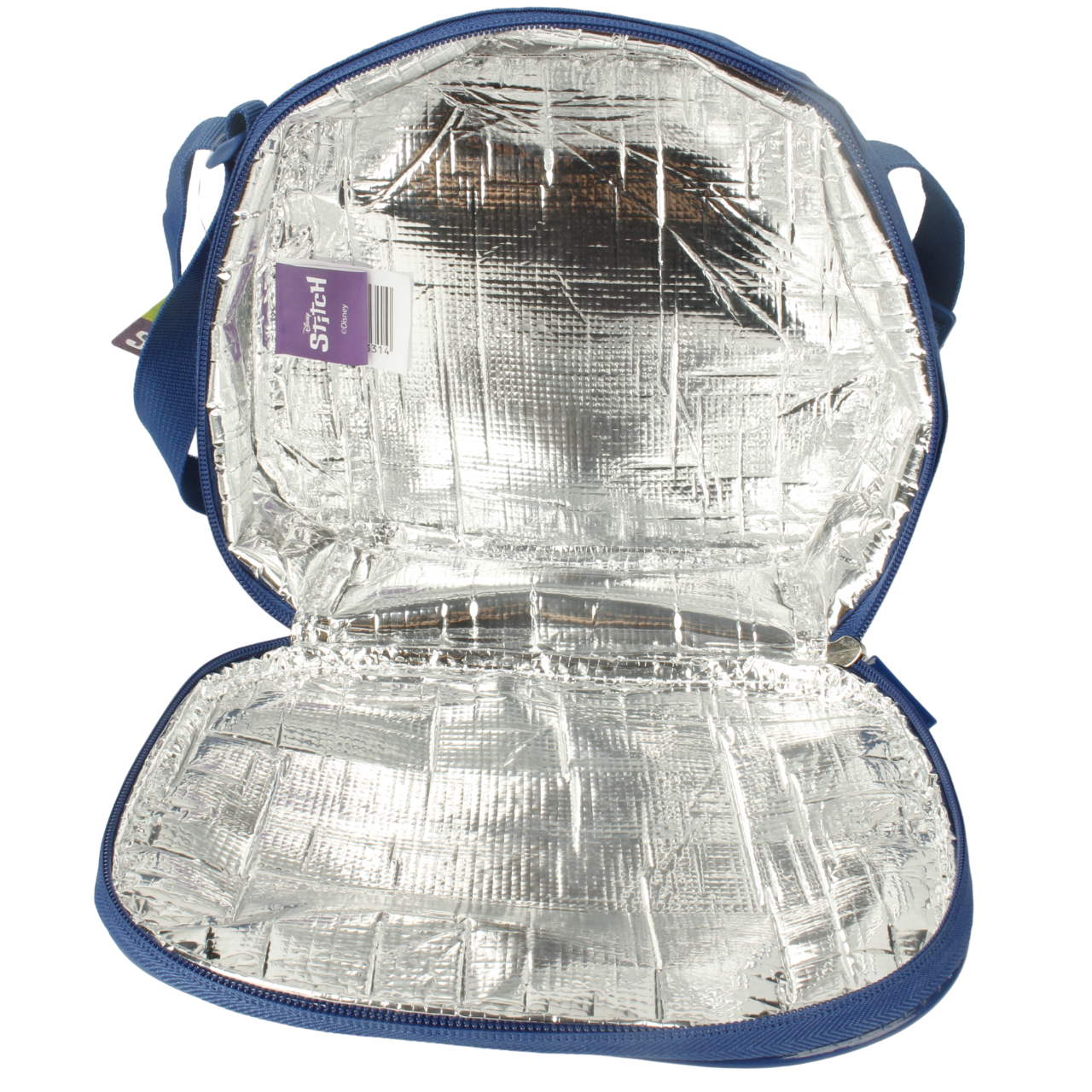 Set Juvenil 3 Piezas Stitch Mochila + Lonchera + Estuche Azul