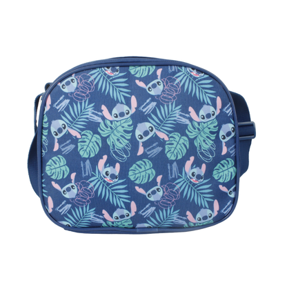 Set Juvenil 3 Piezas Stitch Mochila + Lonchera + Estuche Azul