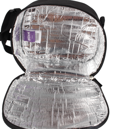 Set Juvenil 3 Piezas Stitch Mochila + Lonchera + Estuche Azul Negro