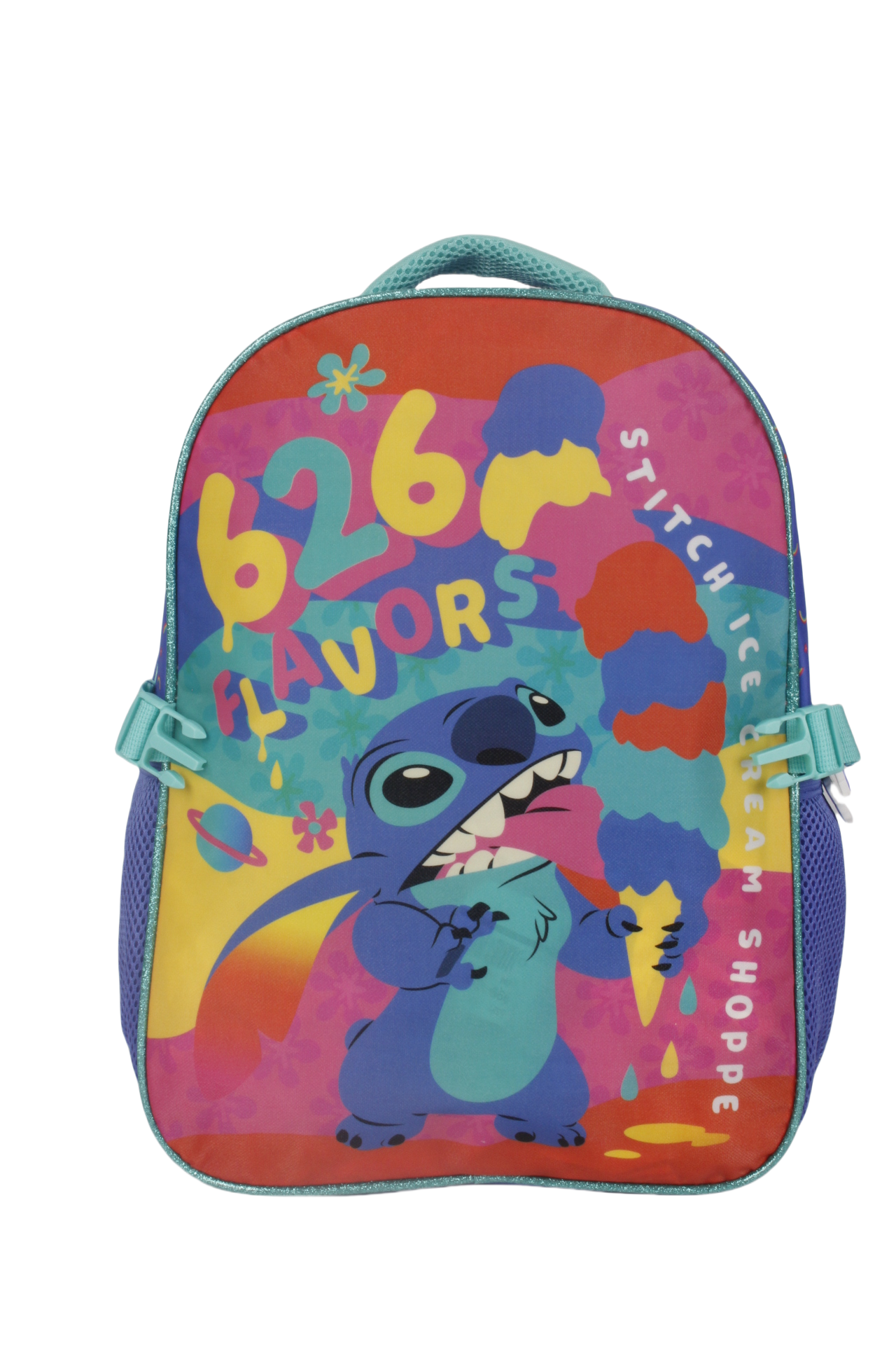 Mochila con Lonchera Stitch