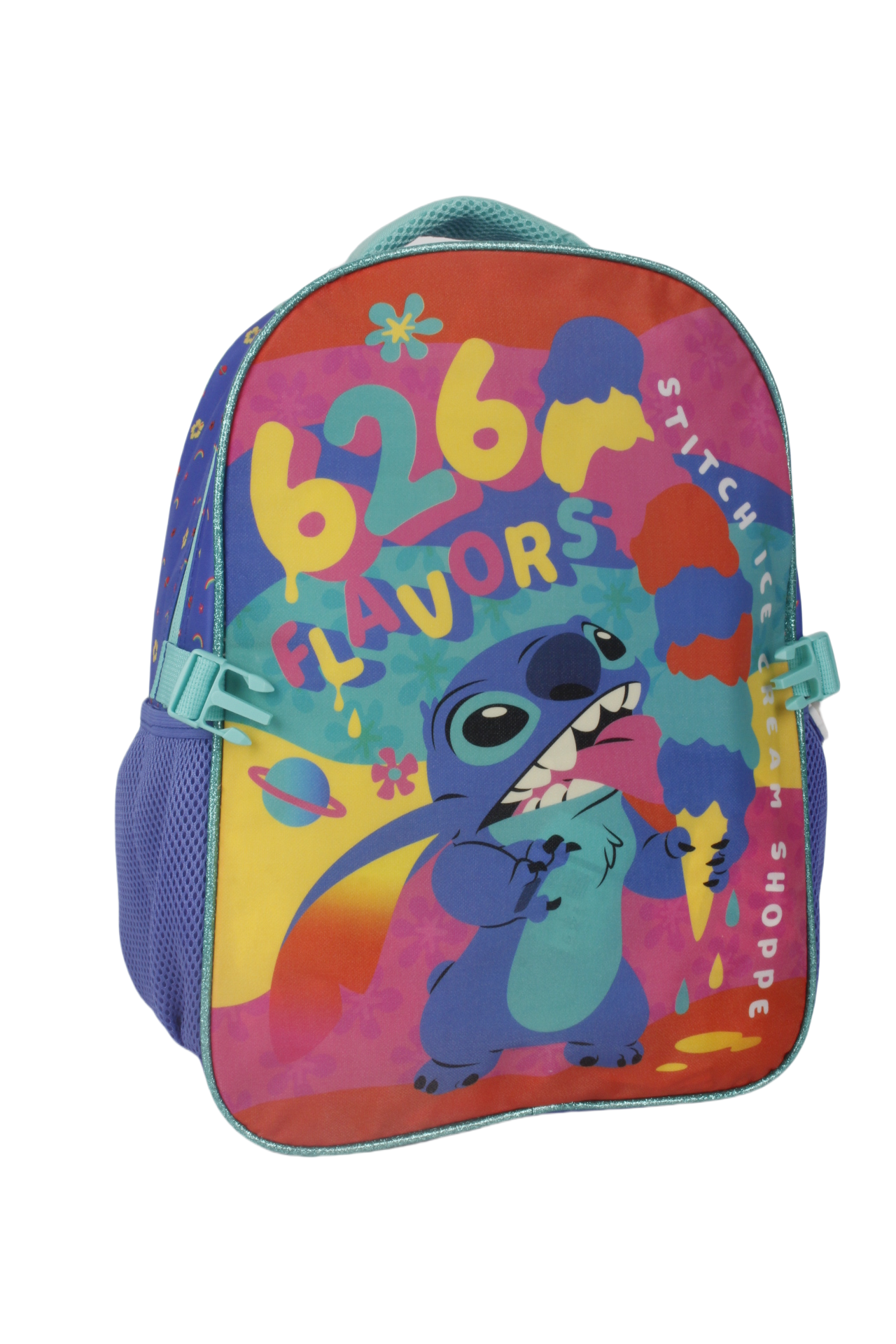 Mochila con Lonchera Stitch