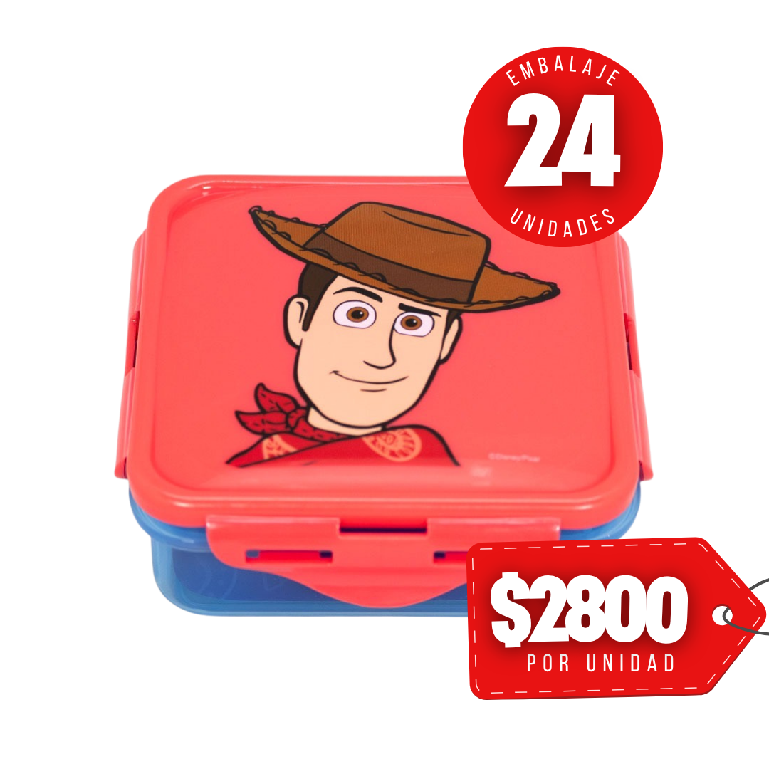 x Mayor Hermetico Cuadrado 500ml Woody Toy Story 5