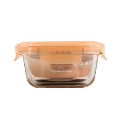 Hermetico Cuadrado Keep Value 310ml