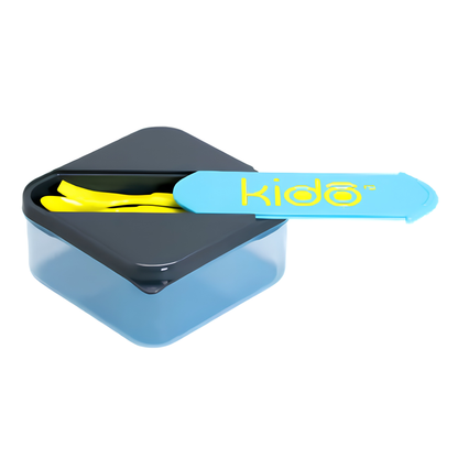 Hermetico Kido + Cubietos Azul