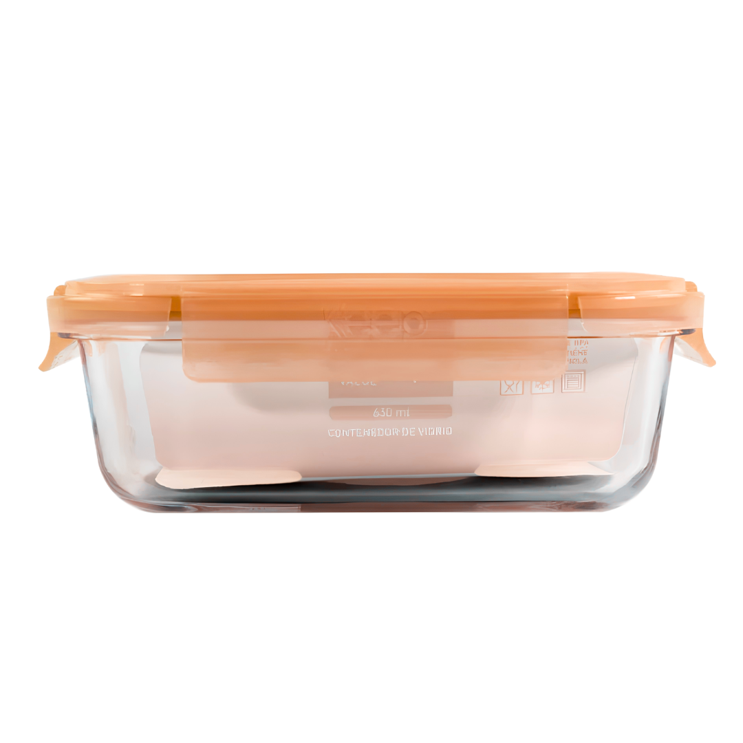 Hermetico Rectangular Keep Value 630ml