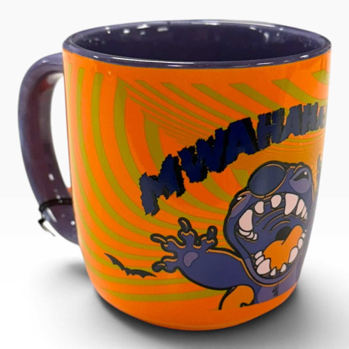 Tazon Stitch Naranja 400ml Halloween Disney