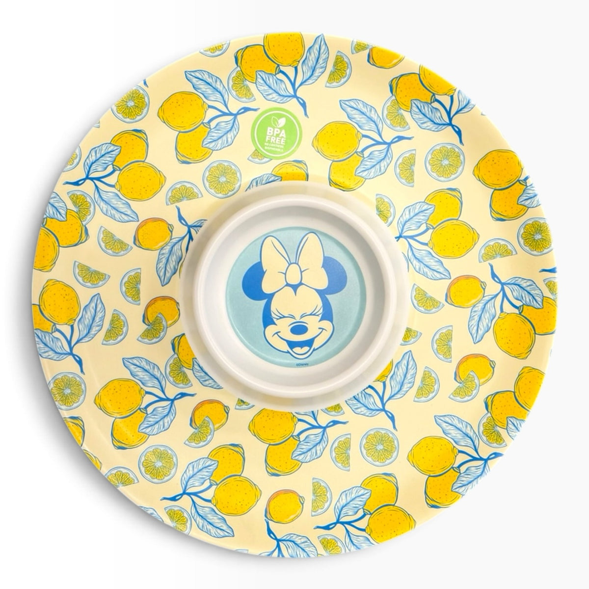 Plato Redondo Con Division Minnie Limoncello Disney