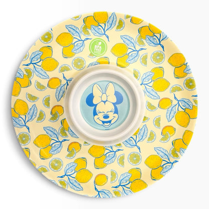 Plato Redondo Con Division Minnie Limoncello Disney