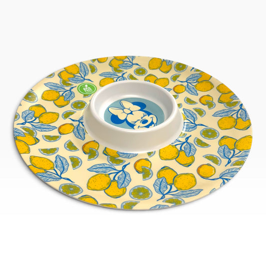 Plato Redondo Con Division Minnie Limoncello Disney