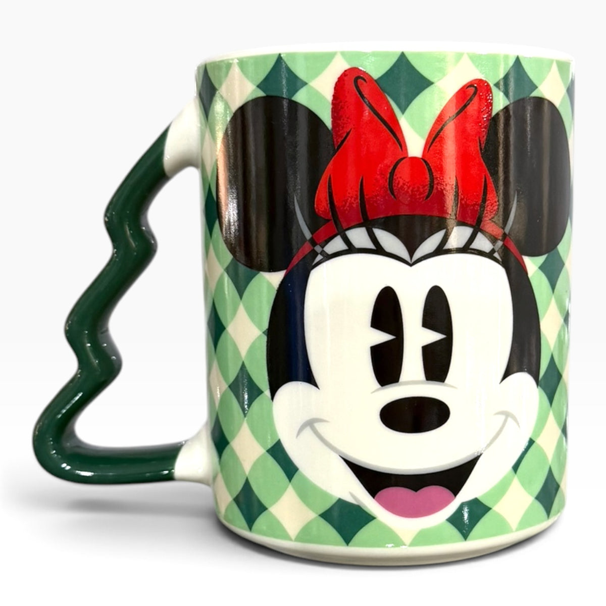 Tazon Pine Hanlde 410ml Navidad Disney Classic Minnie Mouse