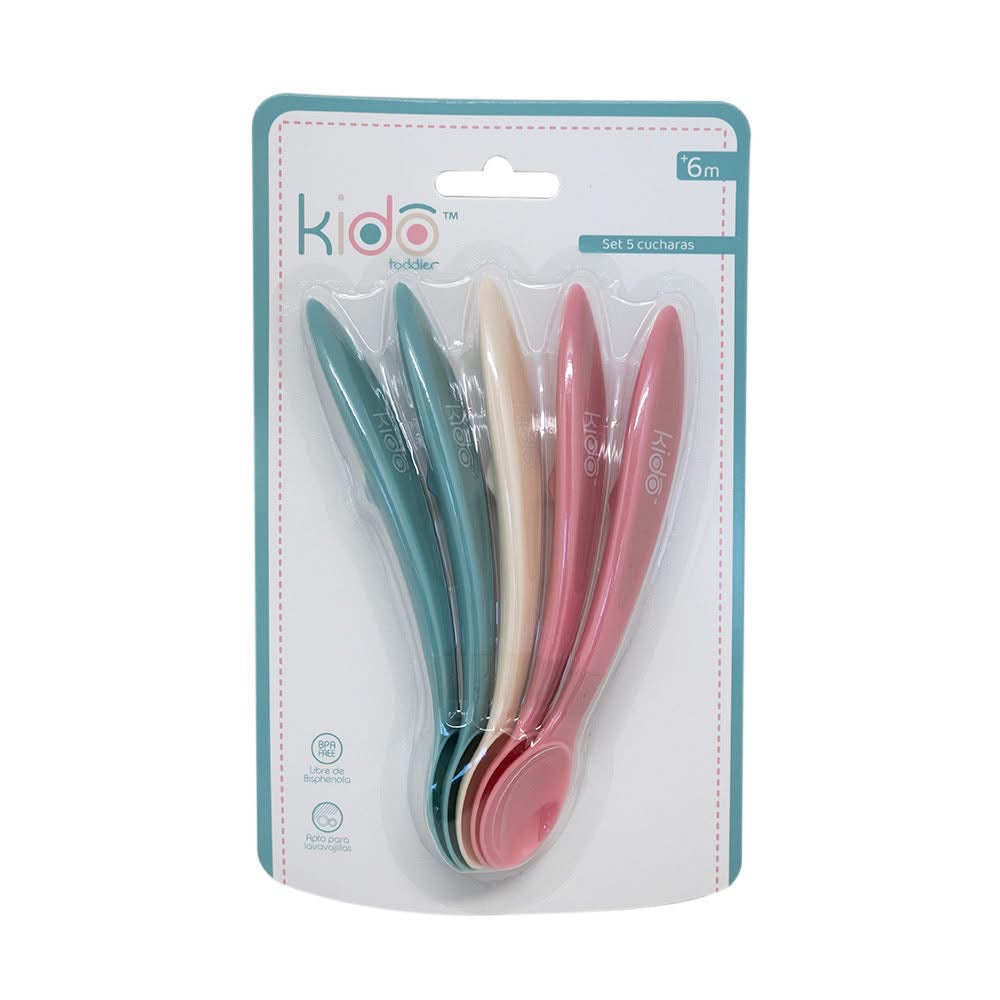 Set 5 Cucharas Kido