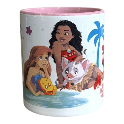 Tazon 12 Oz Princesas Moana y Ariel