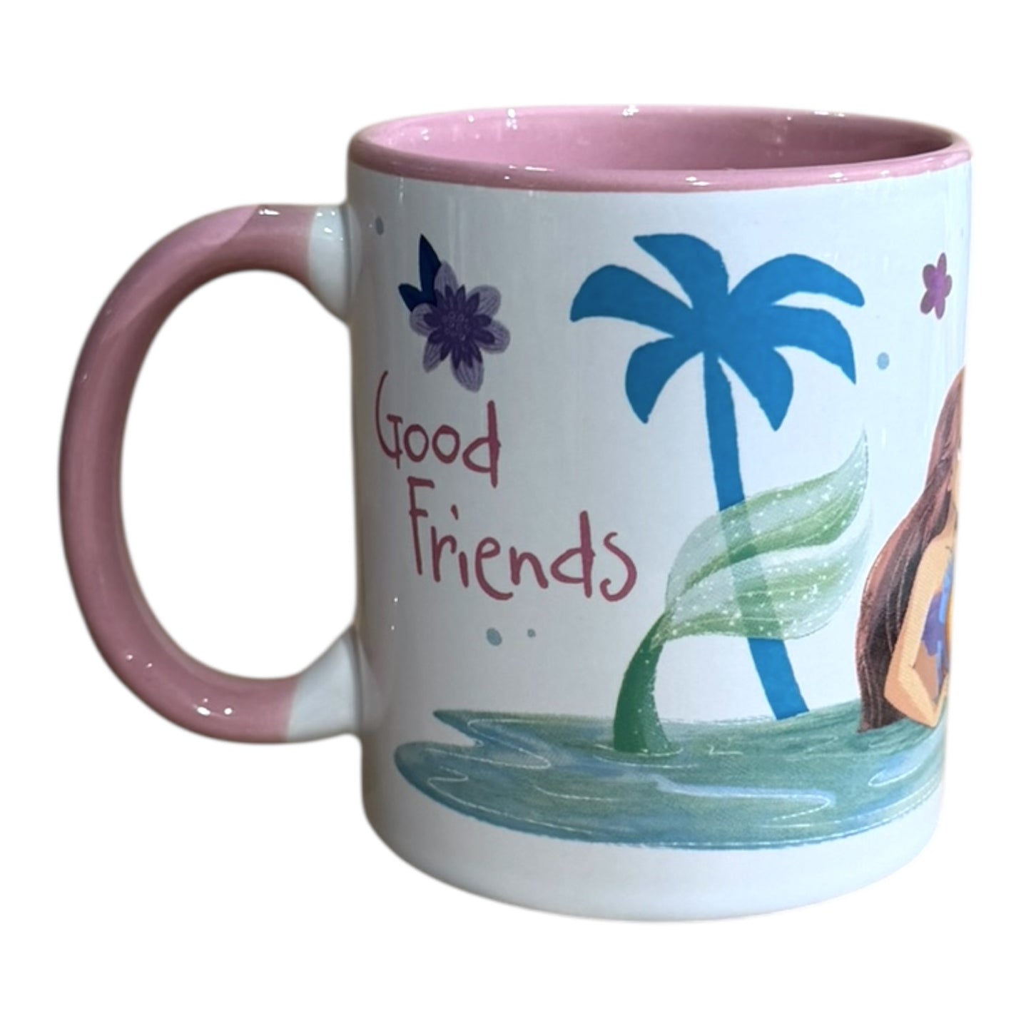 Tazon 12 Oz Princesas Moana y Ariel