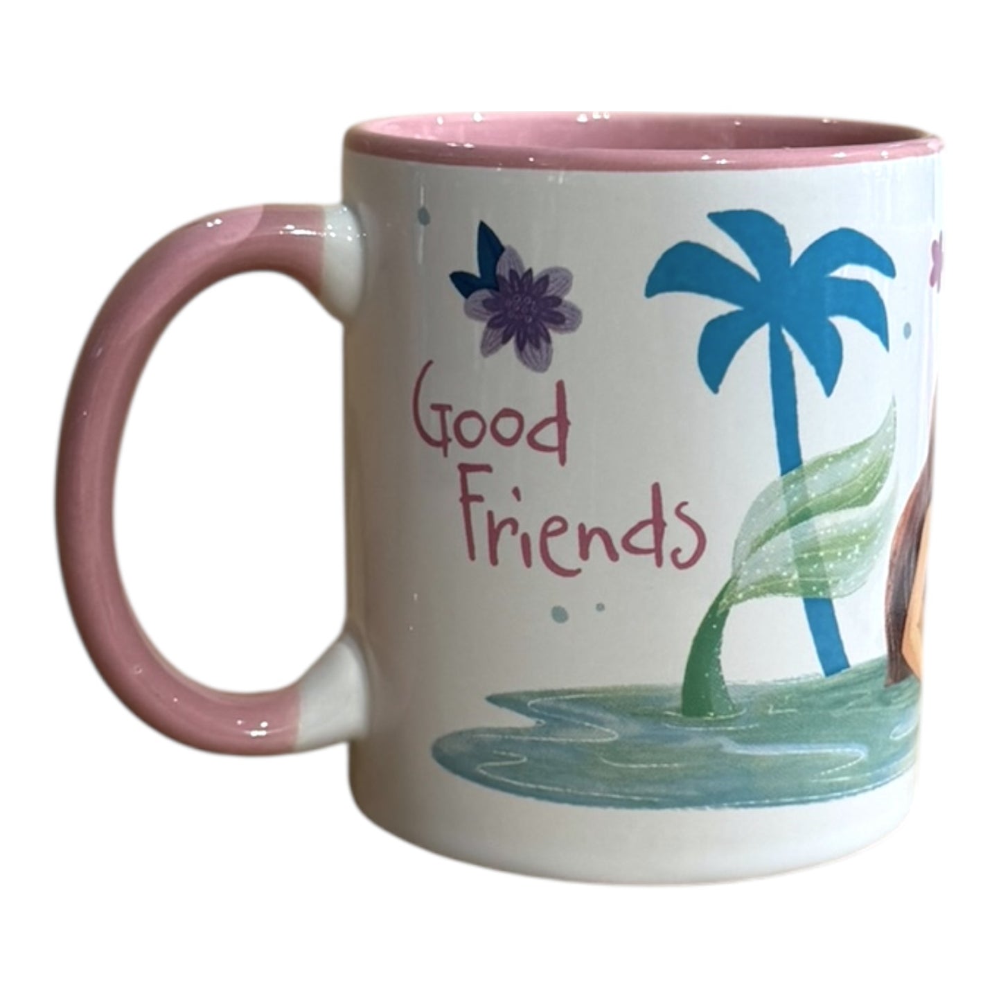 Tazon 12 Oz Princesas Moana y Ariel