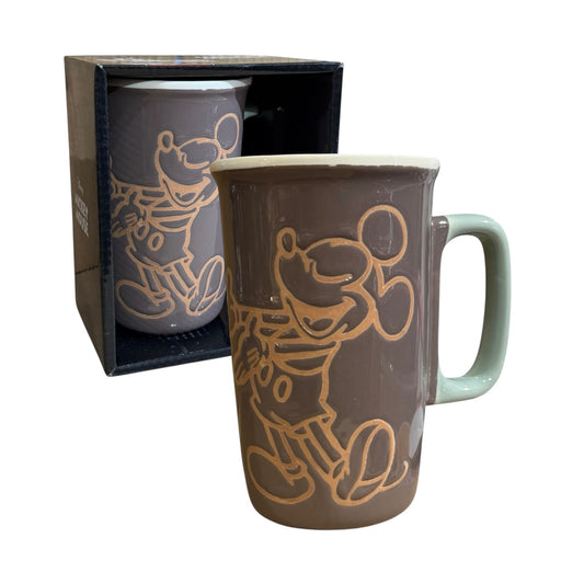 Tazon Mickey Mouse Marron New Latte 550ml Terra