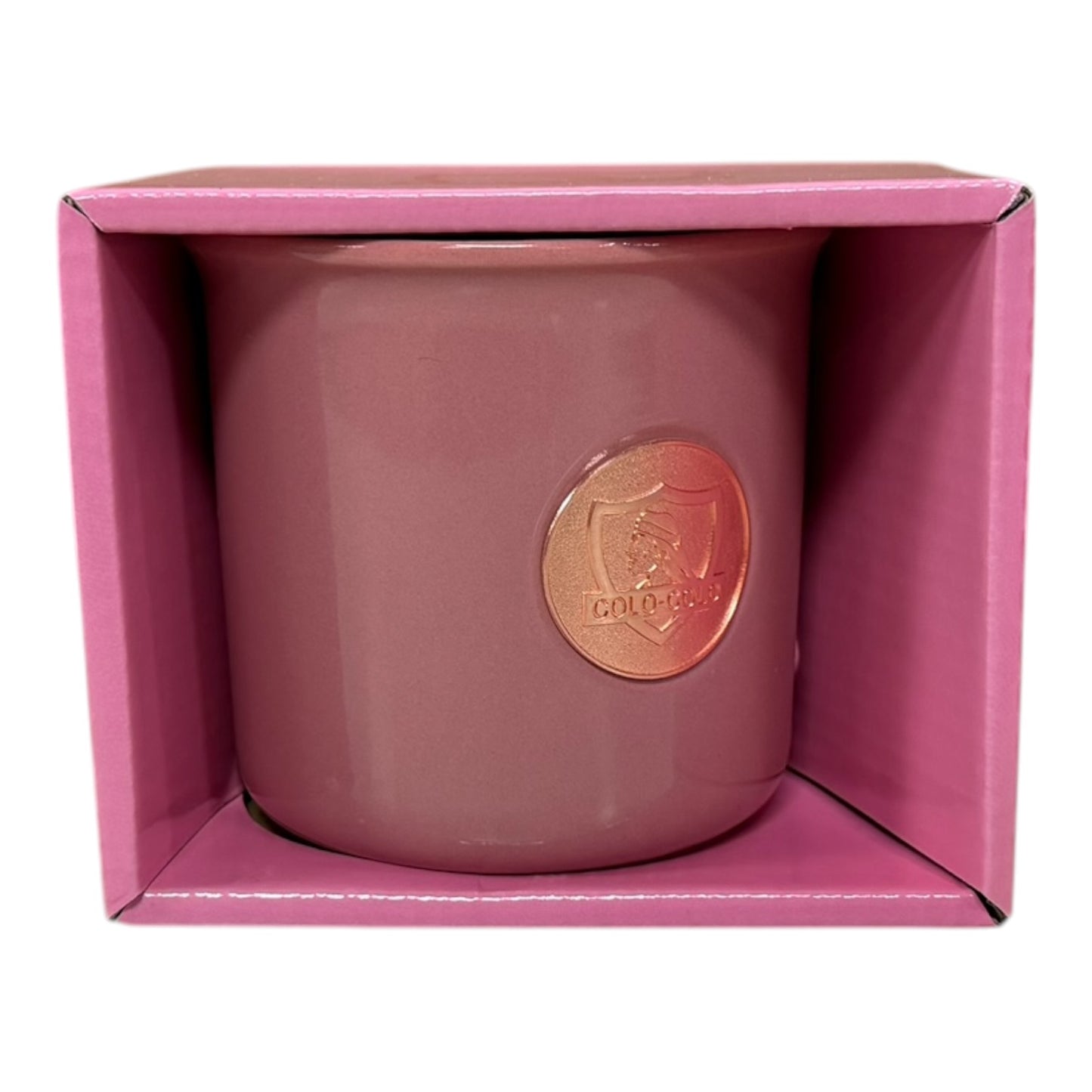 x Mayor Tazon Logo Pink Colo Colo