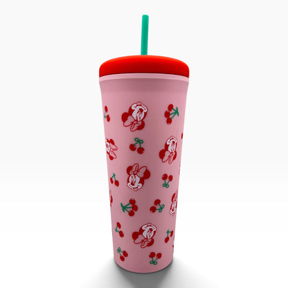 Vaso Tumbler New Pp Cherry Minnie 700ml