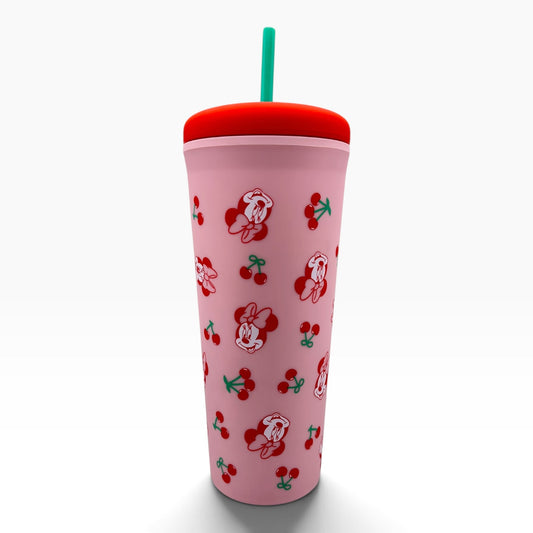 Vaso Tumbler New Pp Cherry Minnie 700ml