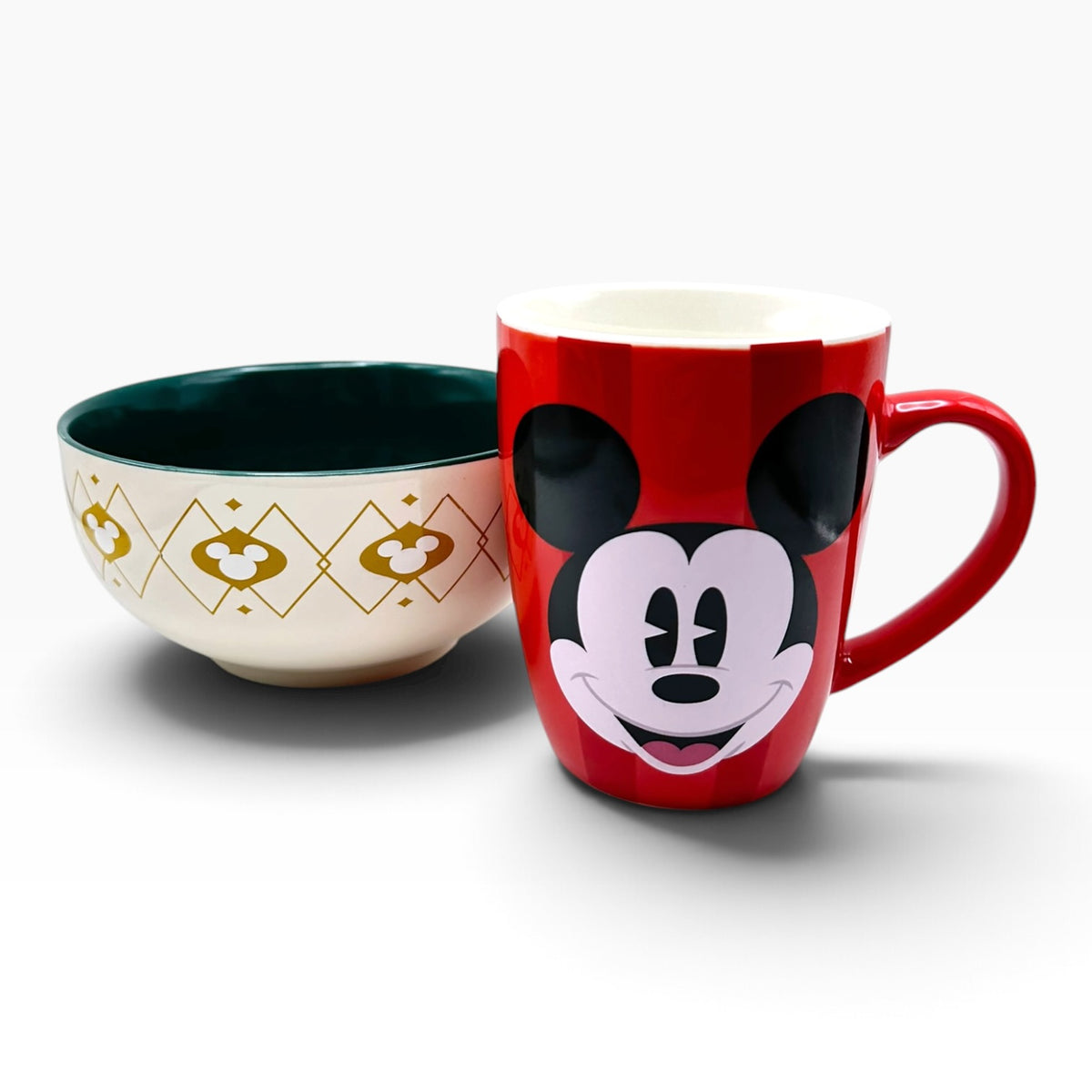 Tazon + Bowl Venit Navidad Disney Classic Mickey Mouse