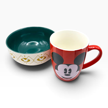Tazon + Bowl Venit Navidad Disney Classic Mickey Mouse