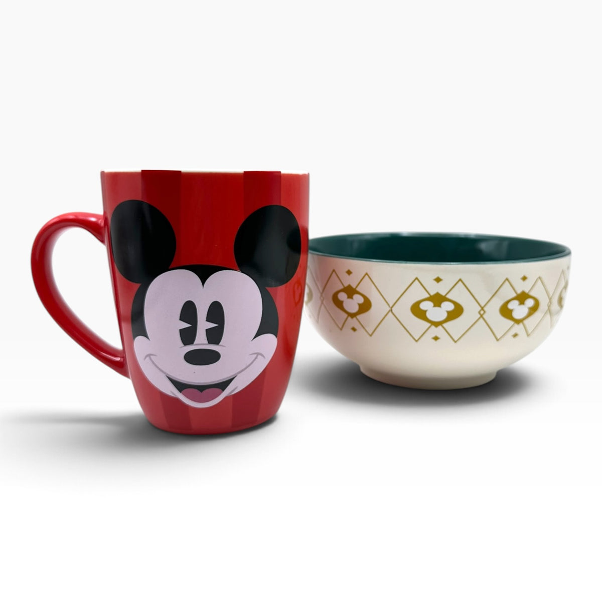 Tazon + Bowl Venit Navidad Disney Classic Mickey Mouse